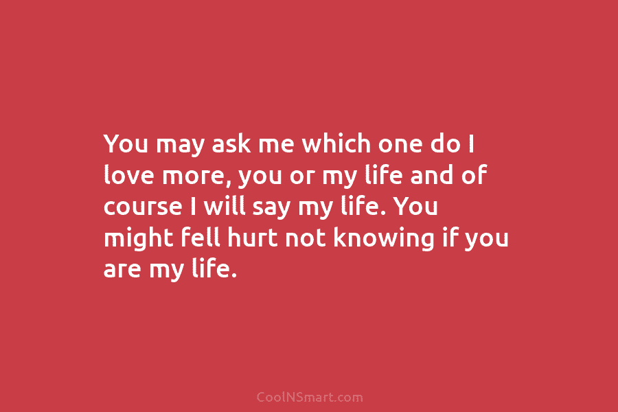 Quote: You may ask me which one do... - CoolNSmart