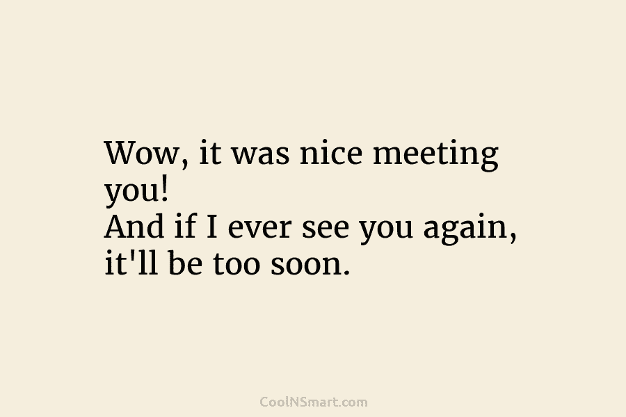 meeting you quotes